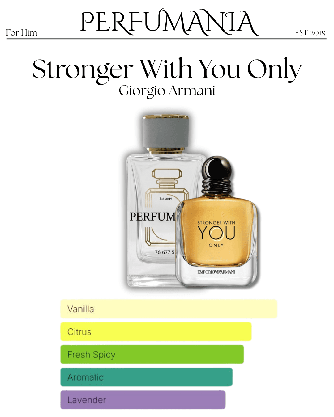 Stronger With You Only Armani